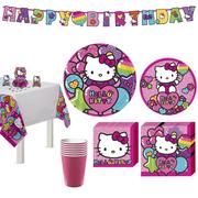 Rainbow Hello Kitty Tableware Party Kit
